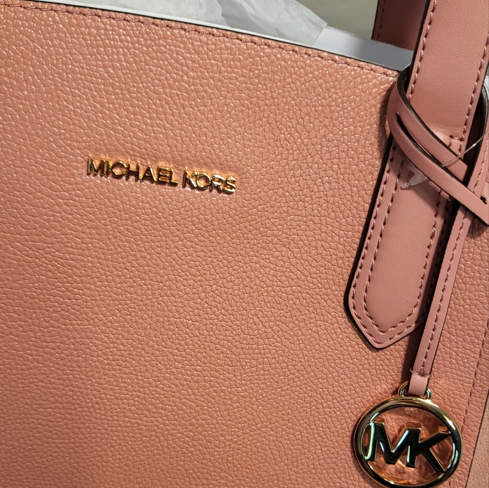 👜 Michael Kors Portia Bucket Large Tote NWT - Picture 9 of 16